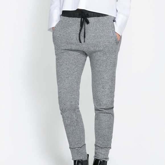zara tracksuit pants